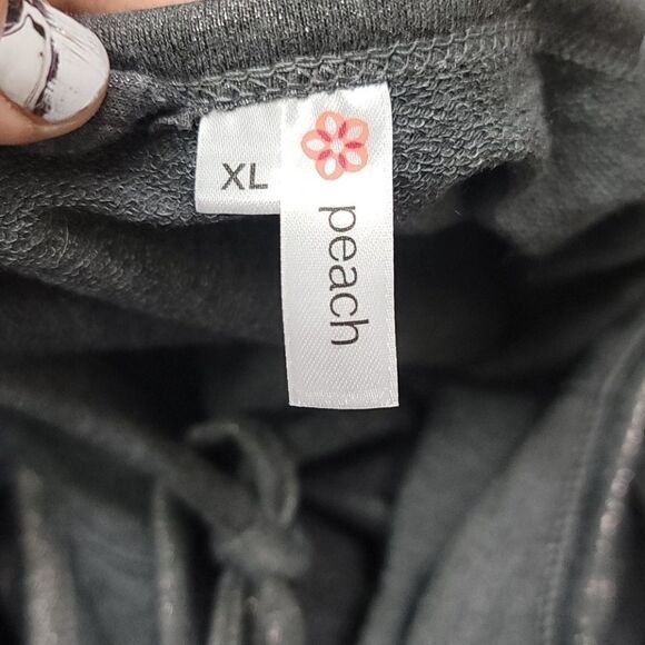 Peach Sylvie 3/4 sleeves midi Dress - Picture 10 of 11